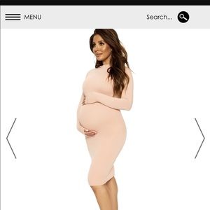 Maternity midi dress NEVER WORN TAGS ON